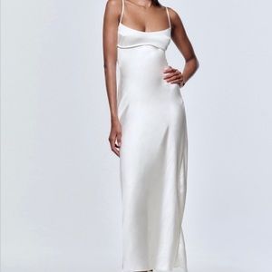 Zara viral silk dress